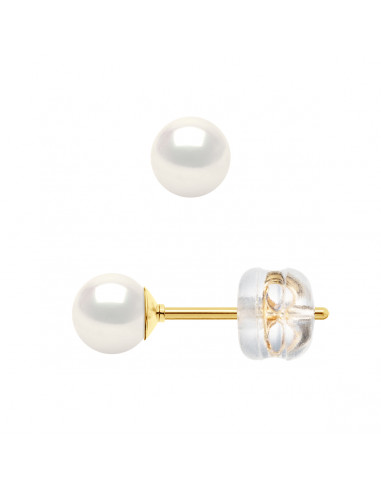 Boucles d'Oreilles Perle de Culture...