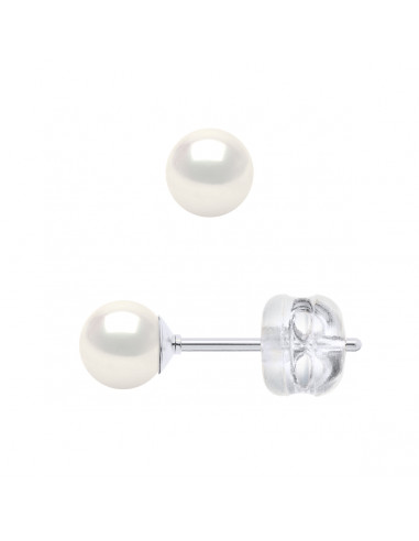 Boucles d'Oreilles Perle de Culture...