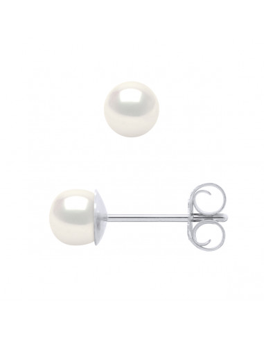 Boucles d'Oreilles Perle de Culture...