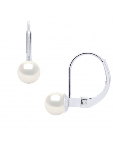 Boucles d'Oreilles Perle de Culture...