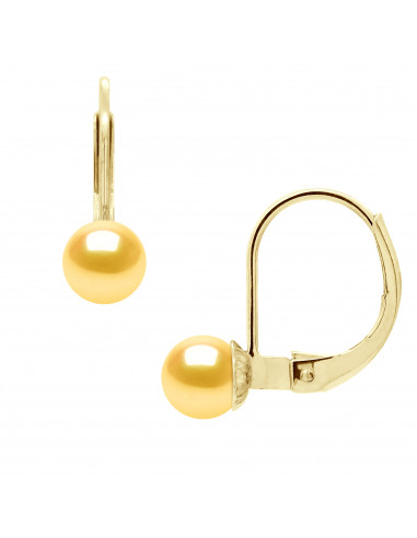 Boucles d'Oreilles Perle de Culture...