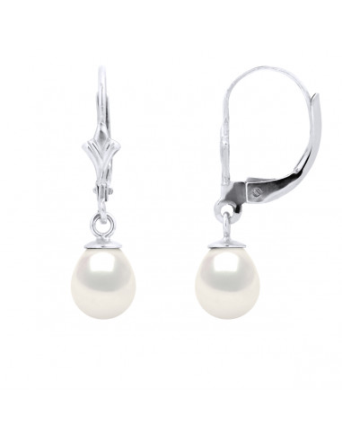 Boucles d'Oreilles Perle de Culture...