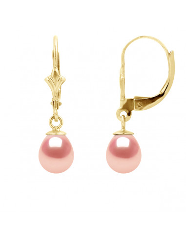 Boucles d'Oreilles Perle de Culture...