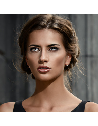 Boucles d'Oreilles Perle de Culture...