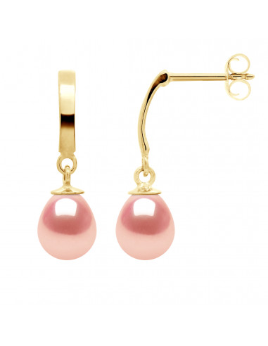 Boucles d'Oreilles Perle de Culture...