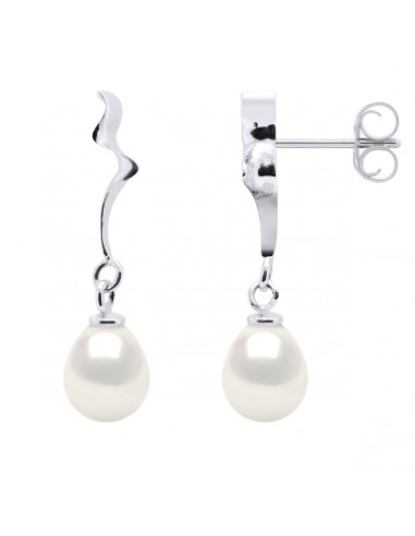 Boucles d'Oreilles Perle de Culture...