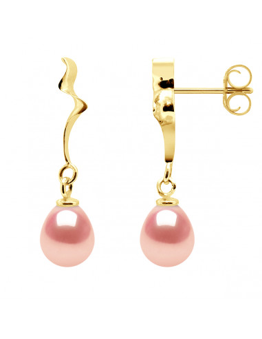 Boucles d'Oreilles Perle de Culture...