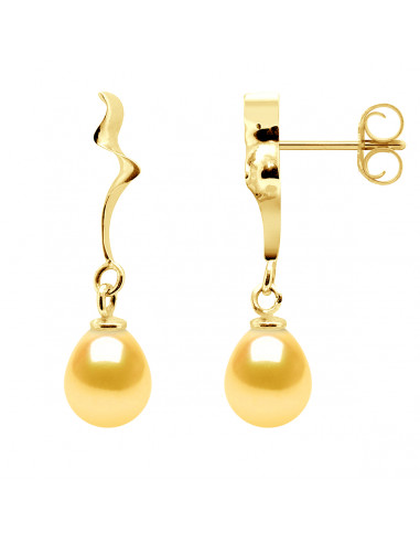 Boucles d'Oreilles Perle de Culture...