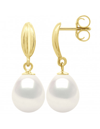 Boucles d'Oreilles Perle de Culture...