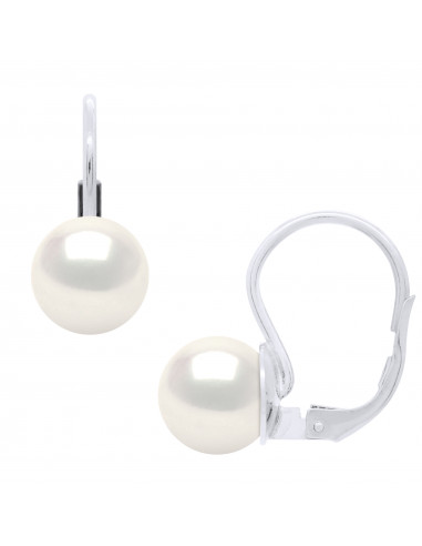 Boucles d'Oreilles Perle de Culture...