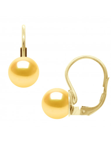 Boucles d'Oreilles Perle de Culture...