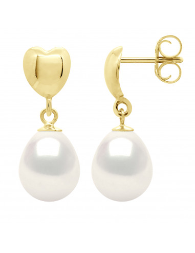 Boucles d'Oreilles Perle de Culture...