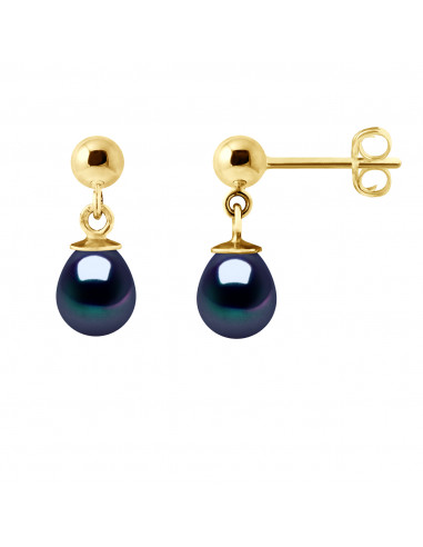 Boucles d'Oreilles Perle de Culture...