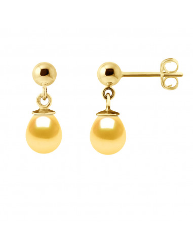 Boucles d'Oreilles Perle de Culture...