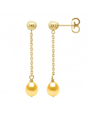 Boucles d'Oreilles Perle de Culture...