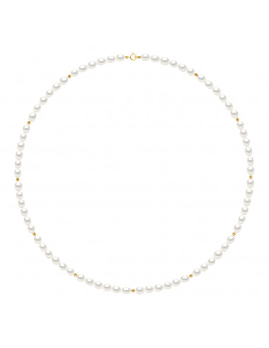 Collier Perle de Culture d'Eau Douce...