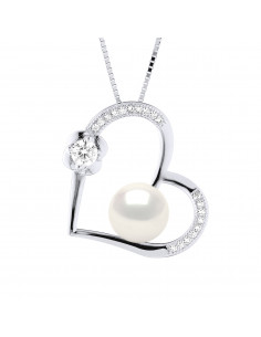 Collier Eau Douce Bouton -...