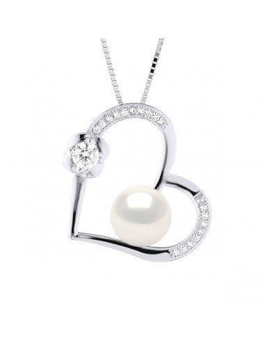 Collier Eau Douce Bouton - Pendentif...