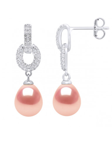 Boucles d'Oreilles Perles de Culture...