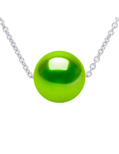 Collier Maille Forçat Argent Perle...