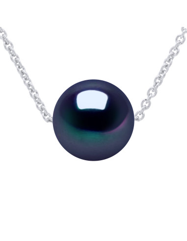 Collier Maille Forçat Argent Perle...