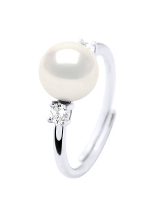 Bague Ajustable Perle de...
