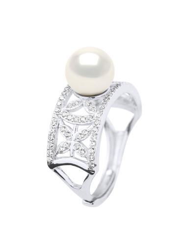 Bague Perle de Culture d'Eau Douce...