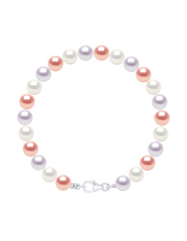 Bracelet Rang perles D'eau Douce Rondes