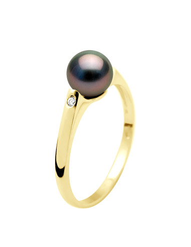 Bague Perles de Culture de Tahiti...