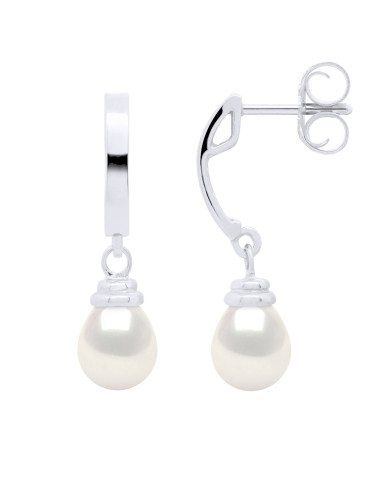 Boucles d'Oreilles - Eau Douce Poires