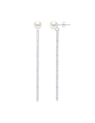 Boucles d'Oreilles - Eau Douce BOUTON