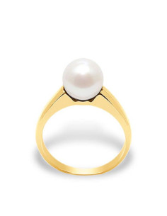 Bague Or Jaune et Perle...