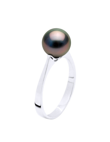 Bague Perle de Culture de Tahiti...