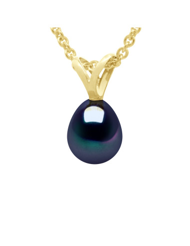 Pendentif V Or 750/1000èmes et...