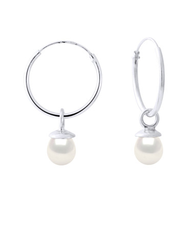 Boucles d'Oreilles Perle de Culture...