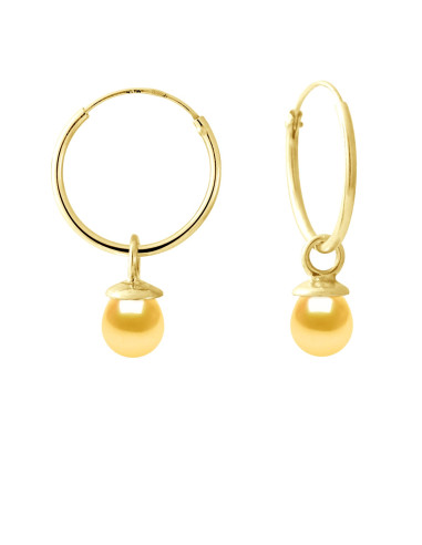 Boucles d'Oreilles Perle de Culture...