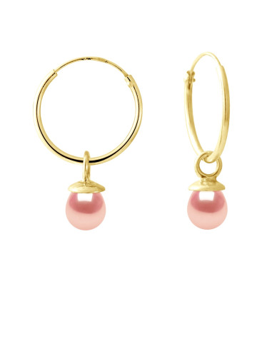 Boucles d'Oreilles Perle de Culture...