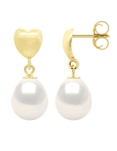 Boucles d'Oreilles Perle de Culture...