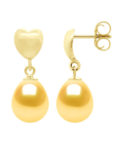 Boucles d'Oreilles Perle de Culture...