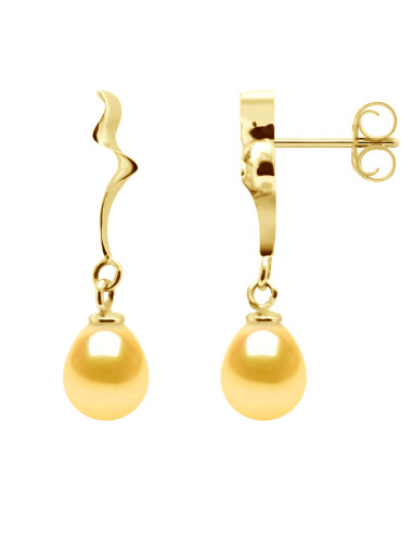 Boucles d'Oreilles Perle de Culture...