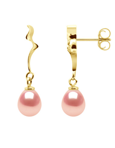 Boucles d'Oreilles Perle de Culture...