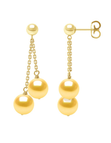 Boucles d'Oreilles Perle de Culture...