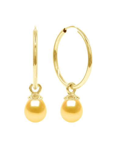 Boucles d'Oreilles Perle de Culture...