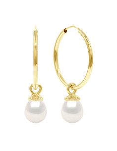 Boucles d'Oreilles Perle de...