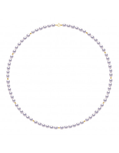Collier Perle de Culture d'Eau Douce...