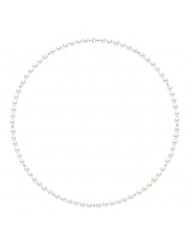 Collier Perle de Culture d'Eau Douce...