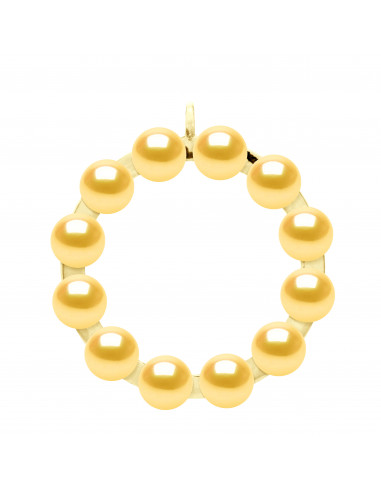 Pendentif 12 Véritables Perles de...