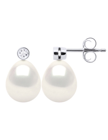 Boucles d'Oreilles Perle de Culture...