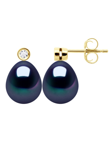 Boucles d'Oreilles Perle de Culture...