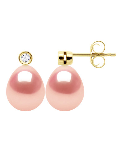 Boucles d'Oreilles Perle de Culture...